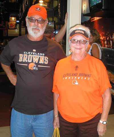 Cleveland Women at Cleveland Browns game