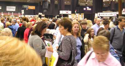 Crowds at the Fabulous Food Show