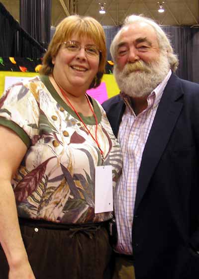 Debbie Hanson with Paula Deen's husband Michael