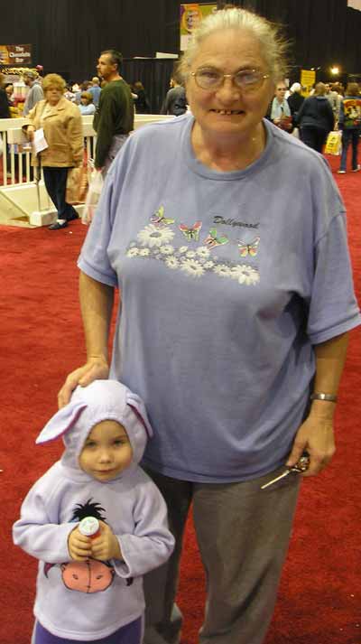 Debbie Lenhart with granddaughter Samantha Kandle