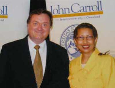 Tim Russert and Barbara Danforth