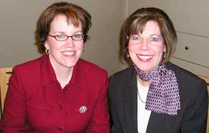 Barb Brown and Margie Flynn