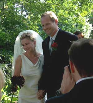 Kim and Ted's wedding