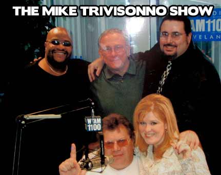 Mike Trivisonno, Kim Mihalik and WTAM crew