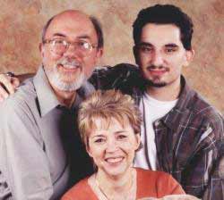 Don and Daniel with Mary Doria Russell