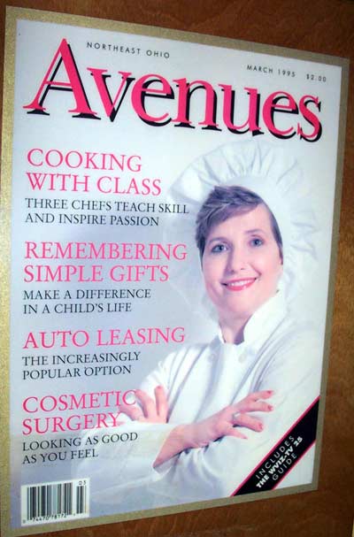 Loretta Paganini on cover of Avenues Magazine